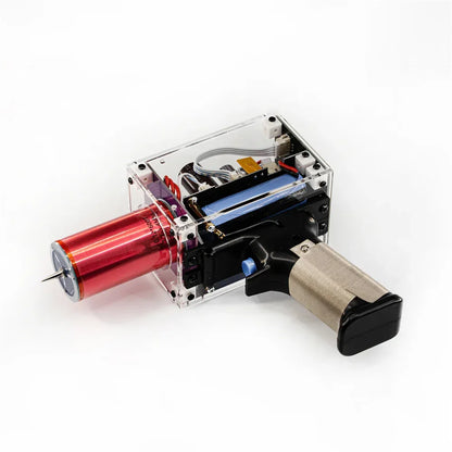 Portable Handheld Tesla Coil 13cm Electric Arc Scientific Experiment High Voltage Generator Artificial Lightning Tesla Coil