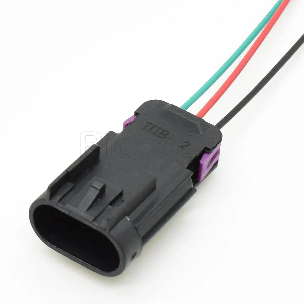 1 Set Female Male 15326808 13519047 3 Way GT 150 Auto Plug For Fuel Sensor Applications GM Delphi Connector