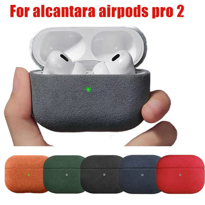 Suede Case For AirPods Pro 3 Luxury Protective Case Full Cover Anti-drop Scratchproof Bluetooth Earphone Accessories
