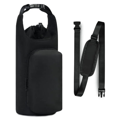 New Portable Water Bottle Carrier Bag Adjustable Outdoor Shoulder Bag Bottle Accessories with Straps Water Bottle Sleeve