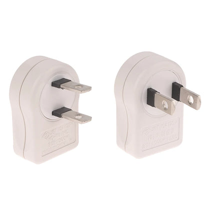 1Pcs US 2PIN 360 Angle Rotatable Power Socket Plug Adapter Foldable Travel Aadapters Power Converter Plug Electrical Socket