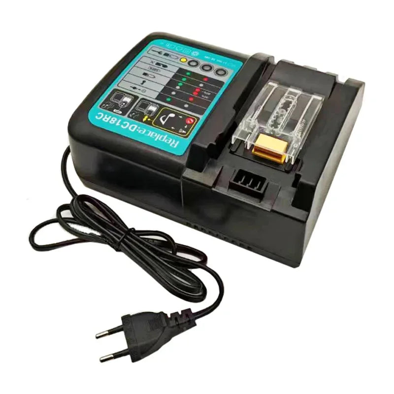DC18RC Li-ion Battery Charger For Makita 14.4V 18V BL1830 Bl1430 DC18RF BL1815 BL1415 LXT400 BCl180W DC18RD DC18RE DC18SF BL1860