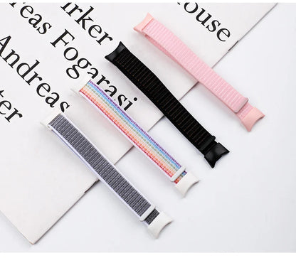Nylon loop watchband For Xiaomi mi Band 8 Sport miband8 NFC Correa Breathable Replacement Bracelet smart band 8 Strap smartwatch