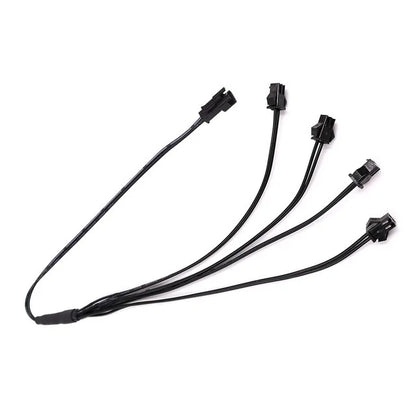 1m 3m 5m Glow EL Wire Neon Cable for Christmas Dance Party DIY Costumes Multicolor Illuminated Light AA Battery  Lamp LED Strip