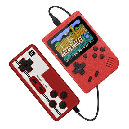 Built-in 400 FC Games with Portable Case 3.0 Inch LCD Screen Video Game Player Kids Boys Gift for Retro Handheld Game Console