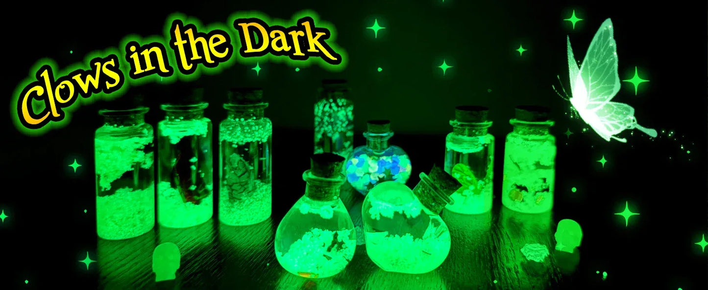 Fairy Magic Potions Kit Kids DIY Witch Glowing Spell Potion DIY Handmade Toys Science Experiments Kids Craft Kit Educational Toy