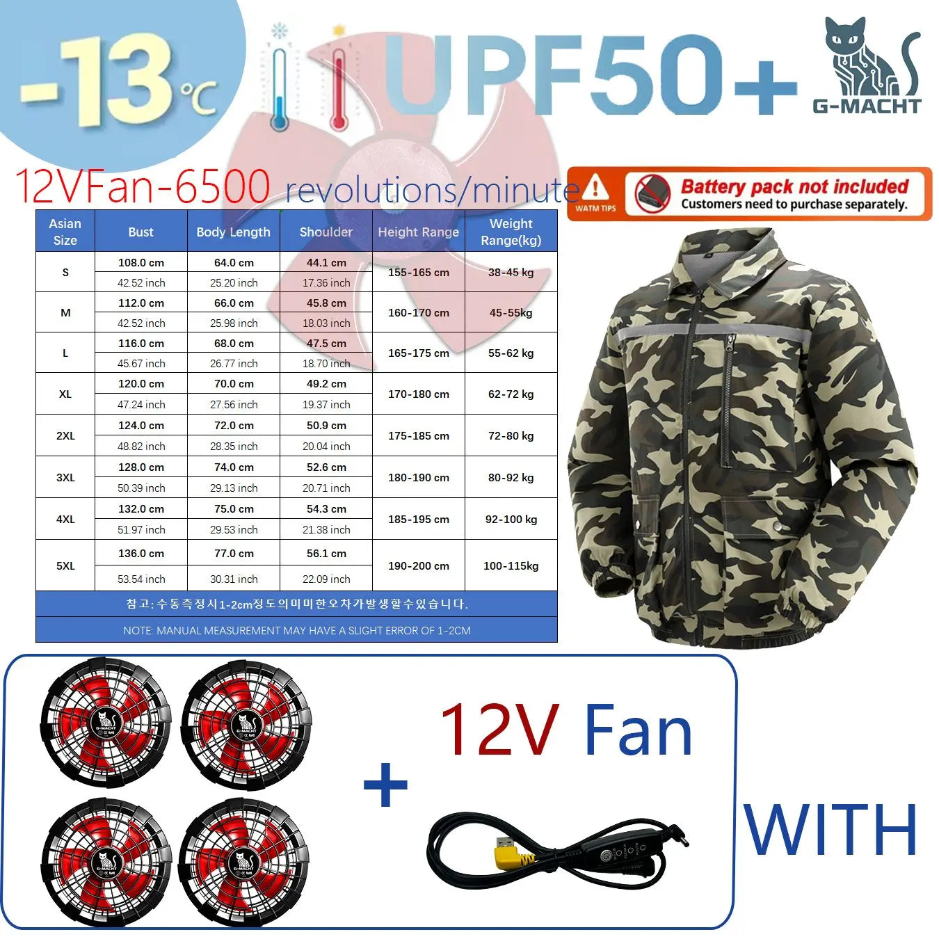 Summer 4 Fans Air Conditioning Cooling Vest Men Women Ultralight Outdoor Jacket Sun Protection Windbreaker Travel Fishing Sports