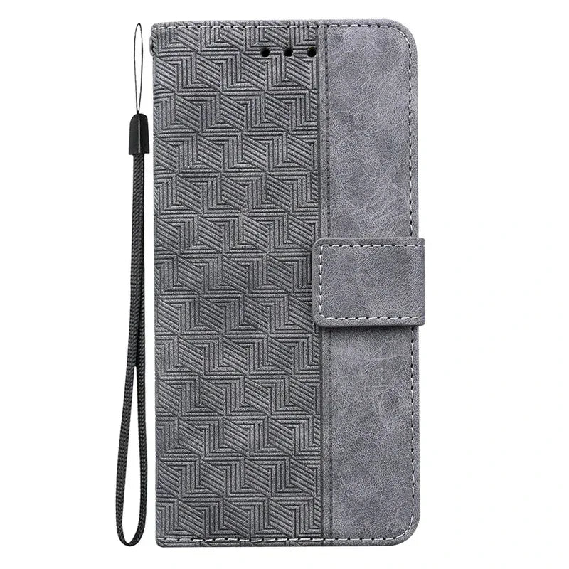 For Xiaomi Redmi 13 Case Solid Color Leather Flip Phone Case for Xaomi Redmi 13 Cover Redmi13 13C 5G Wallet Card Slots Etui