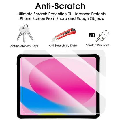 For IPad A16 11th 2025 Tempered Glass Shatterproof Screen Protectors for IPad 11th 10th Air 11 11inch 13 13inch Protective Film