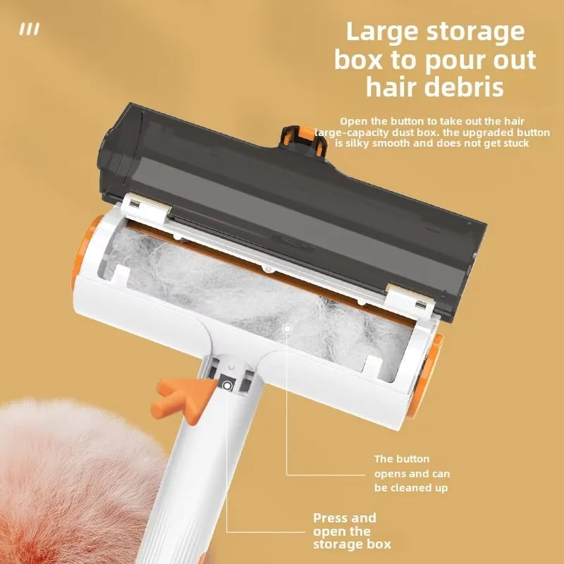 Multifunctional Pet Curler Portable Washable Hair Removal Brush Efficient Household Dog and Cat Roller Hair Stick Tool