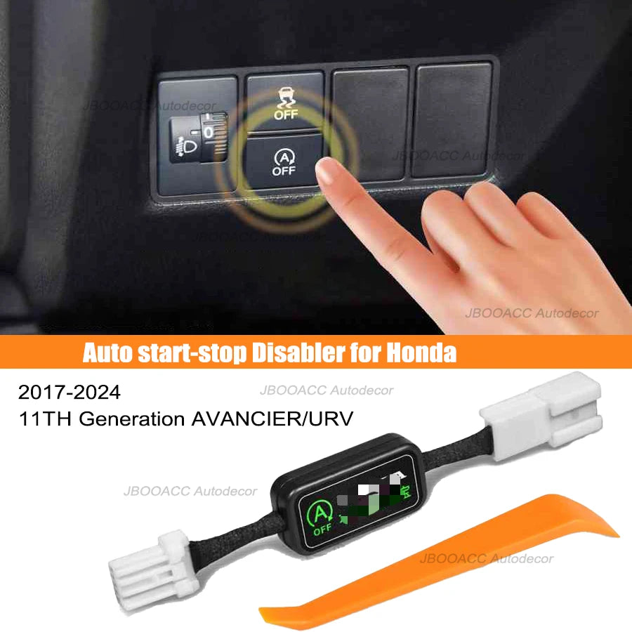 Auto Start Stop Off For Honda 10th Generation Accord Civic HRV URV CRV ZRV Inspire Breeze Crider Envix Auto Start-stop Disabler