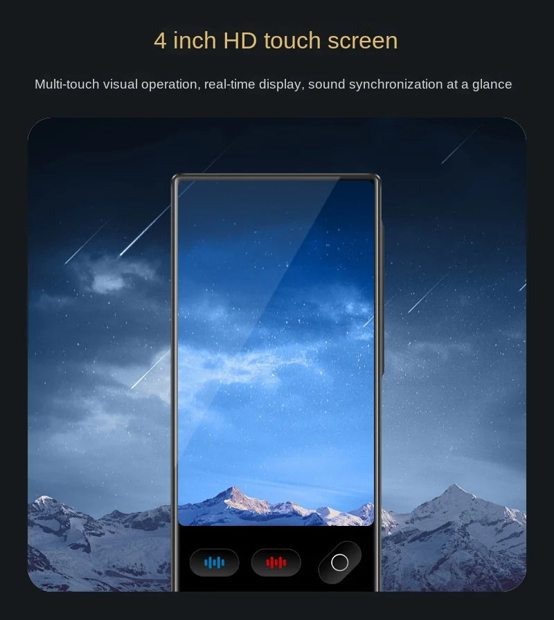 Portable S35 Translator Device Big Screen 148 Languages Voice Tradutor Intelligent Real-time Translating Offline Translation