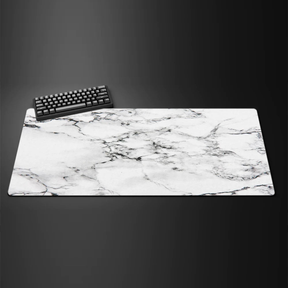 Marble Texture Mouse Pad New Large Computer Office Game Table Mats XXL 90x40 Rubber Anti-slip Gaming Keyboard Mat Long Desk Pads