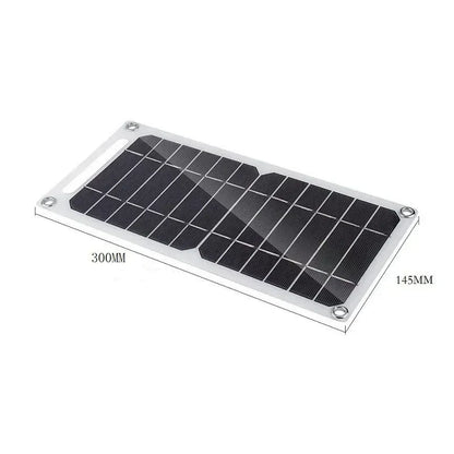 Solar Panel 30W USB Type-C Waterproof Outdoor Hiking Camping Portable Battery Mobile Phone Charging Bank Charging Panel 5V