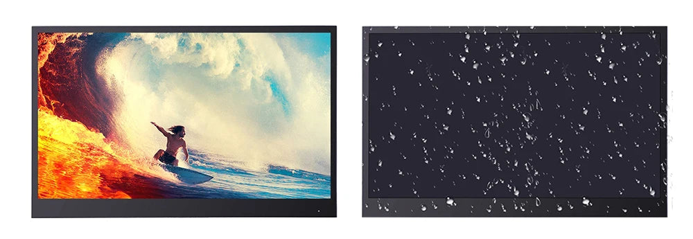 Souria 22 inches Smart Magic Mirror Waterproof TV for Bathroom Hotel DTV Tuner WiFi Bluetooth Built-in Apps Store ATSC DVB-T T2