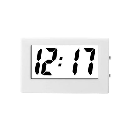 Creative Small Mini Triangle Clock ABS Mute Desk Digital Clock Electronic Simple Home
