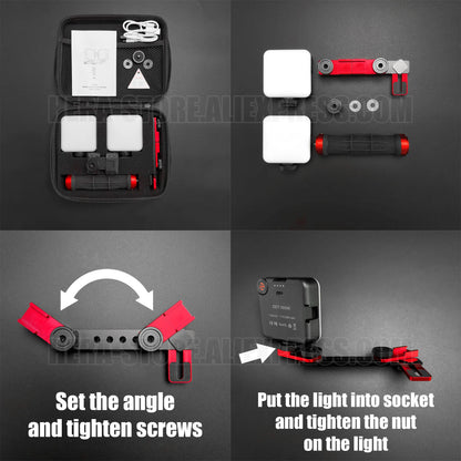 Mobile Photography LED Light Phone Photo Video Flashlight Lighting for Macro, Nail, Manicure Makeup Photography