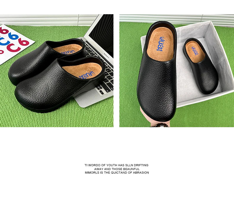 Men Chef Shoe Slippers Couples Garden Clogs Women Water Proof Cozy Sandals For Pet Workers Outdoor Fishing Shoes Doctor Shoes