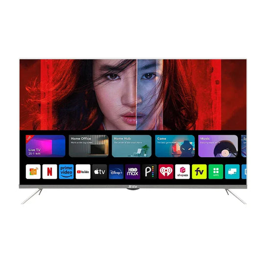 【Hot】43 Inch OLED 4K Ultra HD Smart Android TV | Ultra-Thin Bezel Design, HDR, For Bedroom Gaming