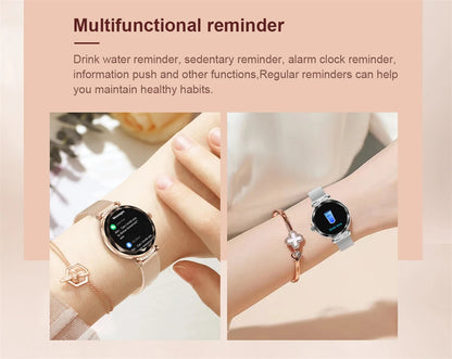 LIGE Fashion Ladies Smart Watch NX7 Pro AMOLED Screen Health Monitoring BT Call Female Women Sport Fitness Tracker Smartwatch