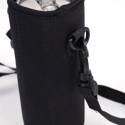 750ML/1000ML/1500ML Portable Water Bottle Insulated Neoprene Holder Pouch Bag Travel Thermos Cup Cover With Adjustable Strap