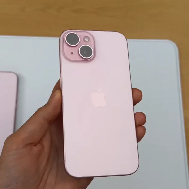Original apple iPhone 15 plus 128GB/256GB ROM 6GB RAM Dual ESIM 6.7'OLED Screen Face ID NFC A16 Chip 5G Used 15PLUS Mobile Phone