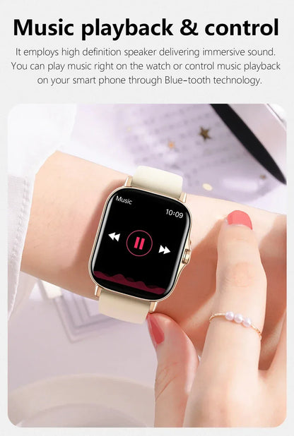 2025New Upgrad Smart Watch For Men Women 1.83Inch Full Touch Display BT Call Sports Monitoring SmartWatch For Android&IOS Phone