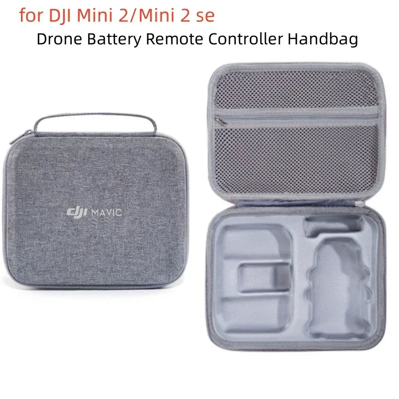 Handbag Portable Shockproof Box For DJI Mini 4K/DJI Mini 2/ Mini 2 SE Transport Case Drone Remote Control Accessorie Storage Bag