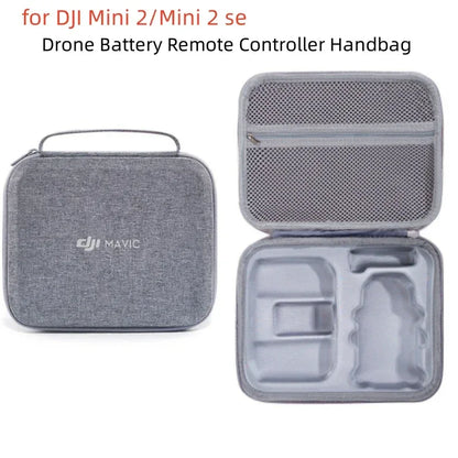 Handbag Portable Shockproof Box For DJI Mini 4K/DJI Mini 2/ Mini 2 SE Transport Case Drone Remote Control Accessorie Storage Bag