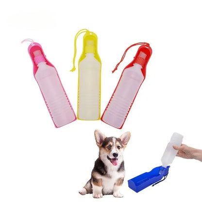 Dog Water Bottle Out Walking Dog Portable Water Bottle Dog Drinking Cup Cat Pet Water Feeding Supplies