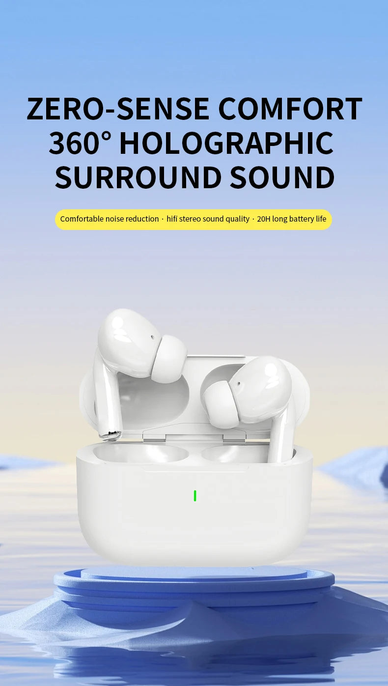 TWS BT 5.2 ENC Handsfree True Wireless In Ear Earbuds Stereo Mini Headphones Earphones Headsets Pro Pods