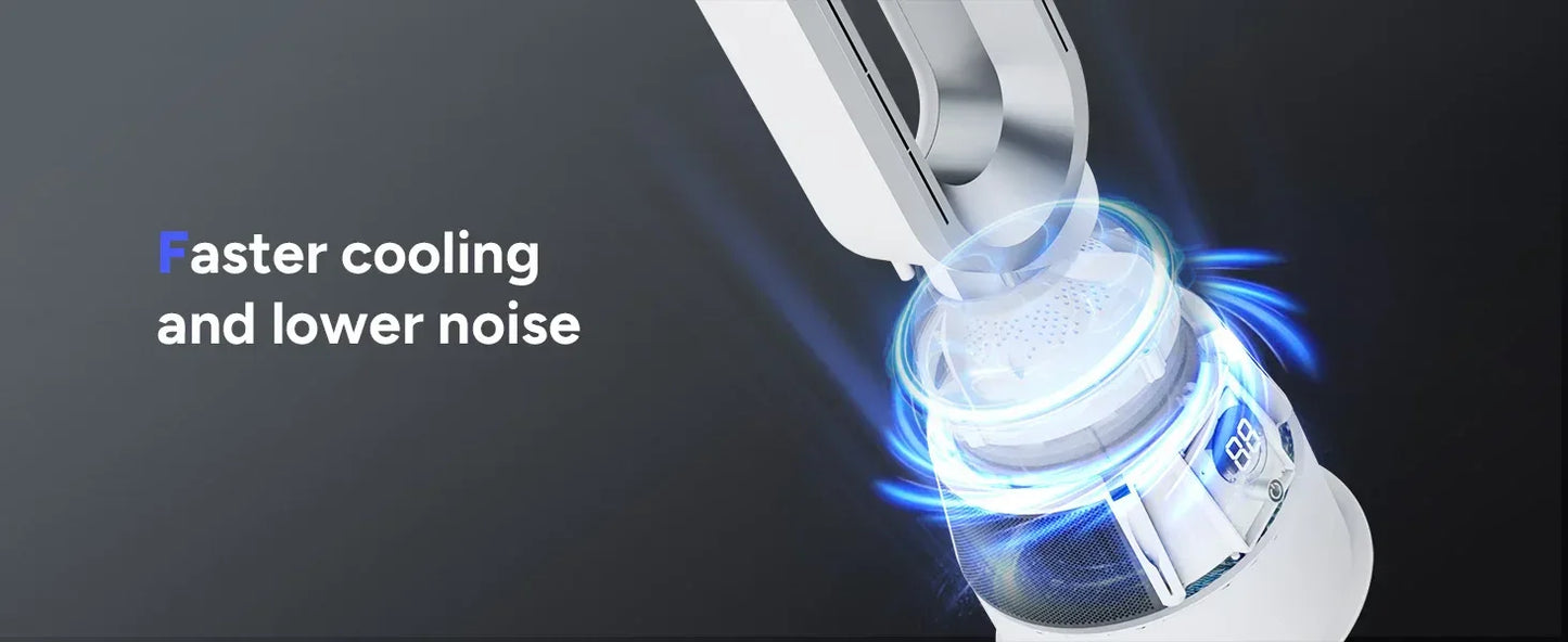 Wholesale Smart Fan and Warming Dual Purpose  Office Home House Room Portable Electric Bladeless Fan Heater