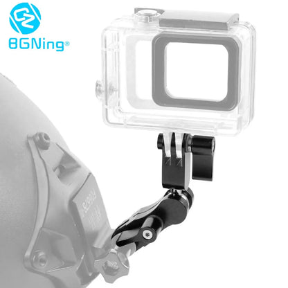 Universal Aluminum Arm Adapter Mount Bracket Connector W/ Knob 1/4'' Inch Screw for GoPro for OSMO Action YI Sports DSLR Cameras