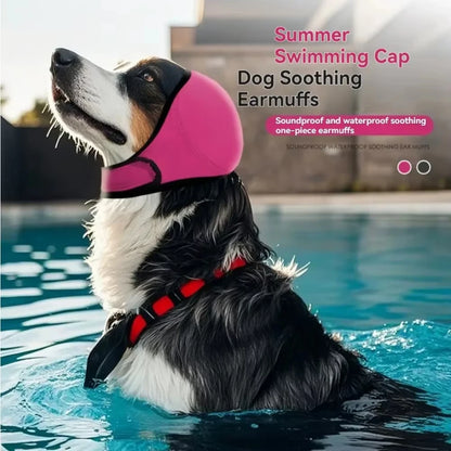 Noise Reduction Dog Ear Covers Hearing Protection Anti-noise Dog Calming Earmuff Waterproof Adjustable Pet Ear Muffs