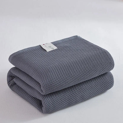 Solid Cotton Blanket for Bed Waffle Plaid Bedspread for Single Queen King Bed Sofa Blankets Throw Sofa Cover Sheet Summer Quilt