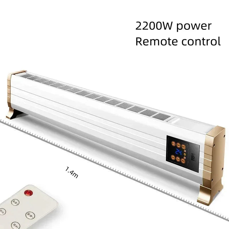 Baseboard heater household electric radiator energy-saving power-saving speed heat electric heater convection heater