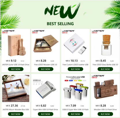 USB3.0 Wooden  TYPE-C Free Custom Logo USB 3.0 Flash Drive 128GB Rotatable Pen Drive 64GB Memory Stick Creative Gift Pendrive
