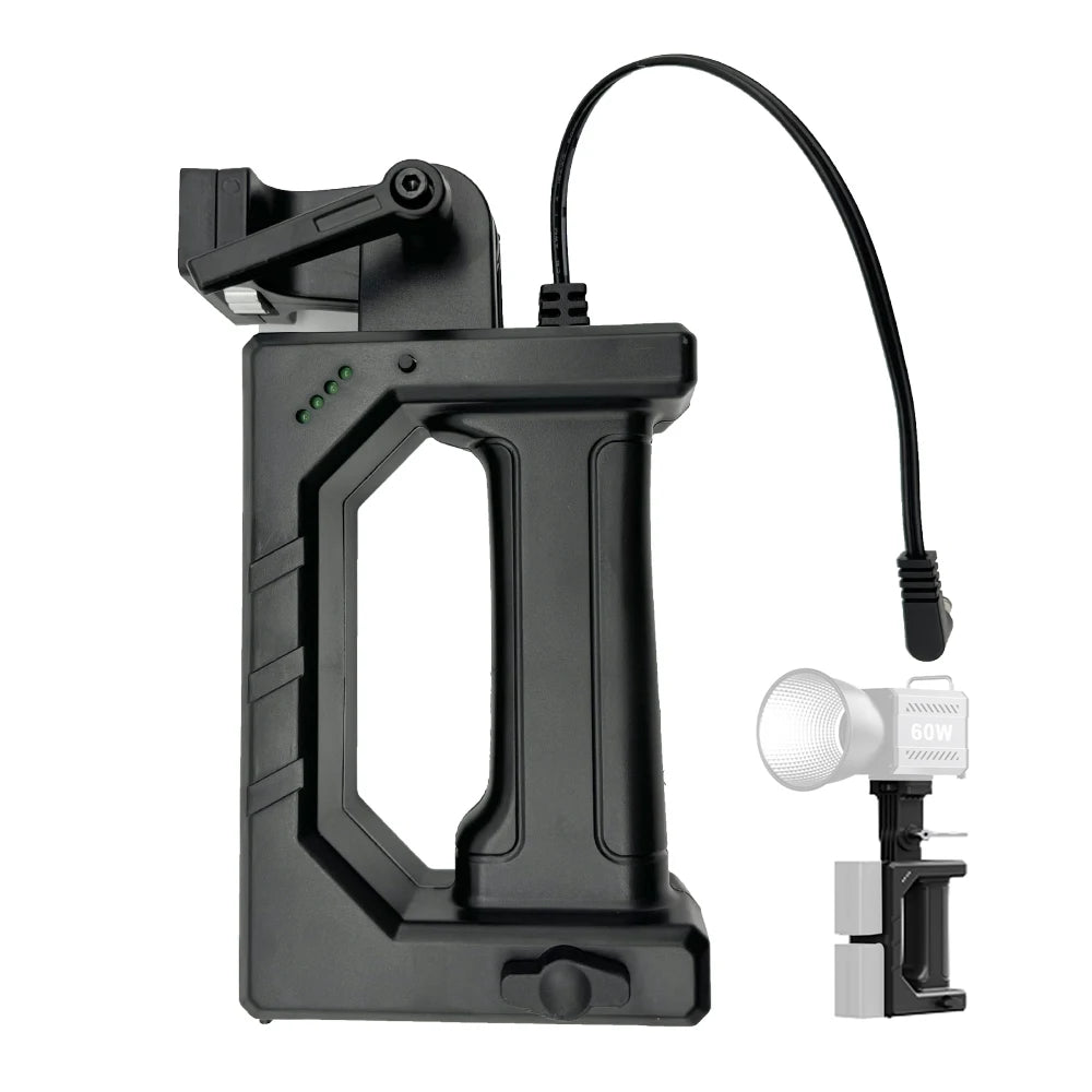ZU80 COB camera light 80W LED fill light 2500K~6500K dual-color mini Bowens portable outdoor live lighting CRI≥96 TLCI≥97
