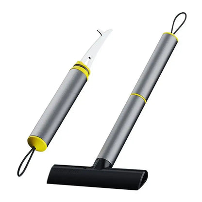 Car Windshield Window Ice Scraper Snow Removal Car Snow Cleaning Glass Scraping Tool TPU Winter Auto Ice Breaker Snow Shovel