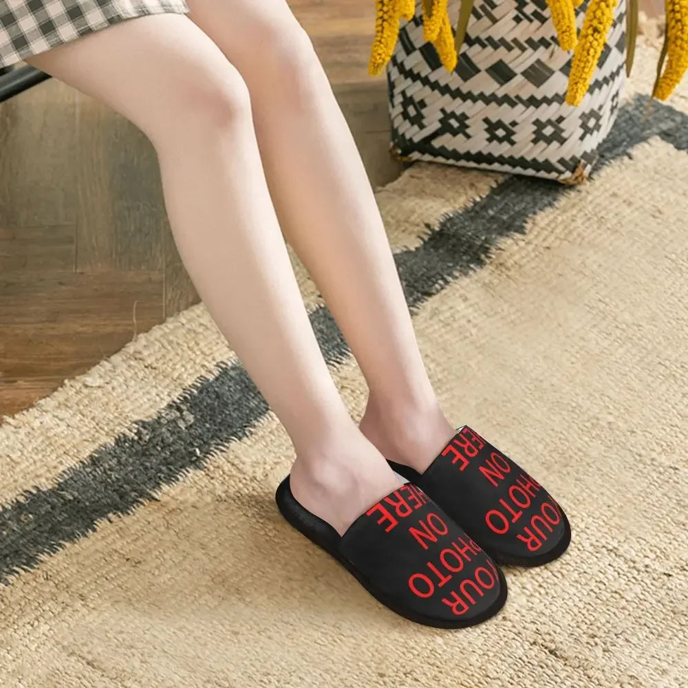 Snoop Dogg Goes Jesus Guest Slippers for Bedroom Women Custom Print House Slipper