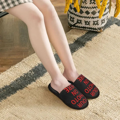 Snoop Dogg Goes Jesus Guest Slippers for Bedroom Women Custom Print House Slipper