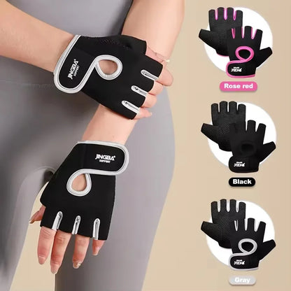 Unisex Gym Workout Gloves for Weight Lifting Fitness Body Building Sports Training Cycling Exercise - Durable Protection Grip