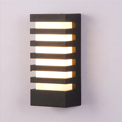 Outdoor LED Wall Lamp E27 IP65 Waterproof Aluminum Garden Porch Light 110V 220V Exterior Decor Sconce Street Lighting Fixture
