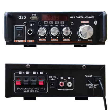 G30 G919H 1000W Home Power Amplifiers Audio Bluetooth Amplificador Subwoofer Speakers Theater Audio Sound System FM USB EU/US