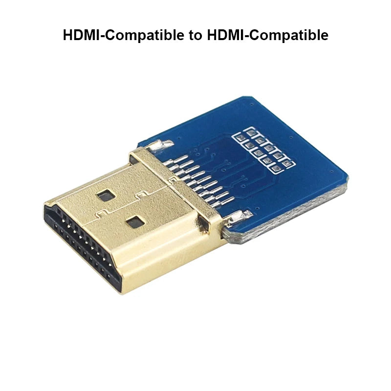 HDMI-Compatible Connector Flex Flat Cable for Raspberry Pi 4 Micro Mini HDMI-Compatible 20pin FFC 10 20 50cmRibbon FPV Orange Pi