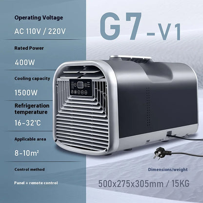 G7-T1/G7-V1 Mobile Air Conditioner Mobile Compressor Airconditioning Portable Camping Outdoor Low Consumption Conditioner