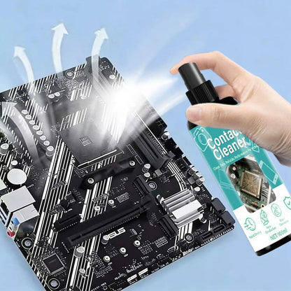 Contact Cleaner No Damaging Cleaning Liquid 100ml Electronic Circuit Board Cleaner For PCB Motherboard Connectors Laptop Phone