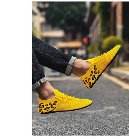 YRZL Mens Mesh Loafers Soft Driving Moccasins High Quality Flats Male Walking Shoes Breathable Mesh Casual Loafers Mens Shoes