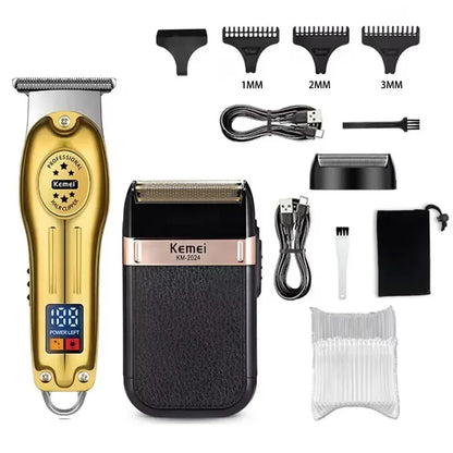 Kemei Professional Electric Hair Clippers Beard Clipper Rechargeable Men's Shaver Hair Trimmer KM-2628 KM-678 KM-2024 Clipper