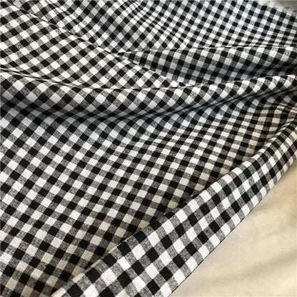 145cm Wide Printed Cotton and Linen Fabric Small Floral Patterns Retro Shirt Dress DIY Clothing Sewing Fabric 90% Cotton Content